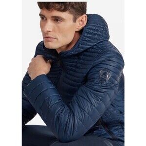 Pajar Canada Navy Osprey Channel Lightweight Packable Puffer Jacket NWT $229 Med